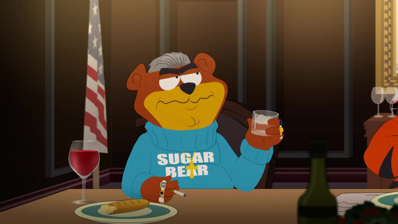 Post Super Sugar Crisp (later Golden Crisp) Cereal 'Sugar Bear' Mascot in South Park: The End of Obesity (2024) - 522883