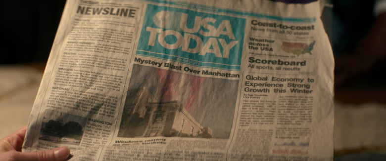 USA Today Newspaper in Ghostbusters: Frozen Empire (2024) - 511549