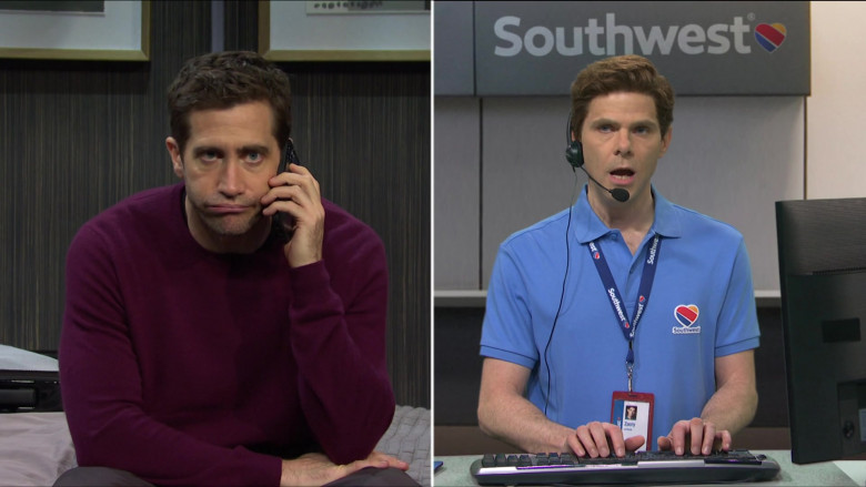 Southwest Airlines in Saturday Night Live S49E20 "Jake Gyllenhaal; Sabrina Carpenter" (2024) - 519534