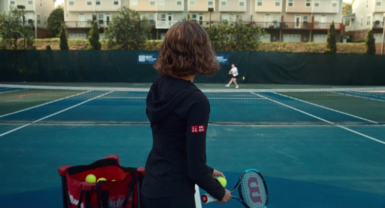 Uniqlo Hoodie and Wilson Tennis Racket in Challengers (2024) - 516744