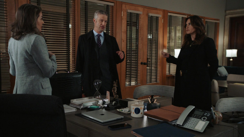 Apple MacBook Laptop and Vtech Phone in Law & Order: Special Victims Unit S25E13 "Duty to Hope" (2024) - 518545