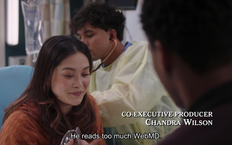 #68 – ProductPlacementBlog.com – Grey's Anatomy Season 20 Episode 10 – Verbal Product Placement Tracking (Timecode – 00h 11m 19s)