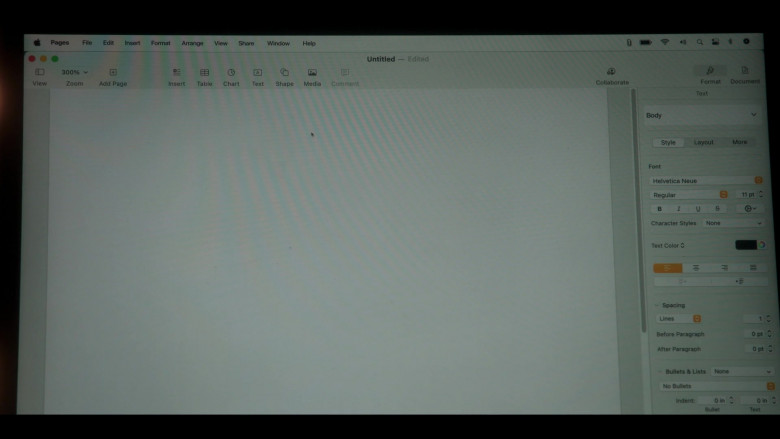 Apple MacOS and Pages Software in Pretty Little Liars: Original Sin S02E04 "Chapter Fourteen: When a Stranger Calls Back" (2024) - 522161