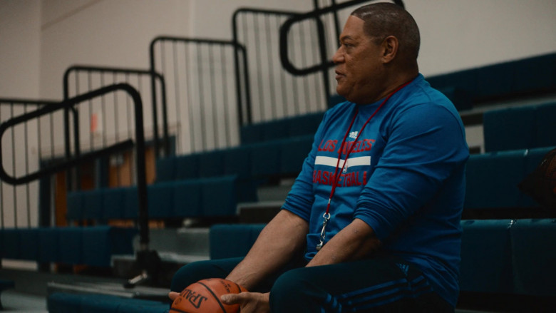 Spalding Basketball, Adidas T-Shirt and Pants in Clipped S01E02 "A Blessing and a Curse" (2024) - 530359