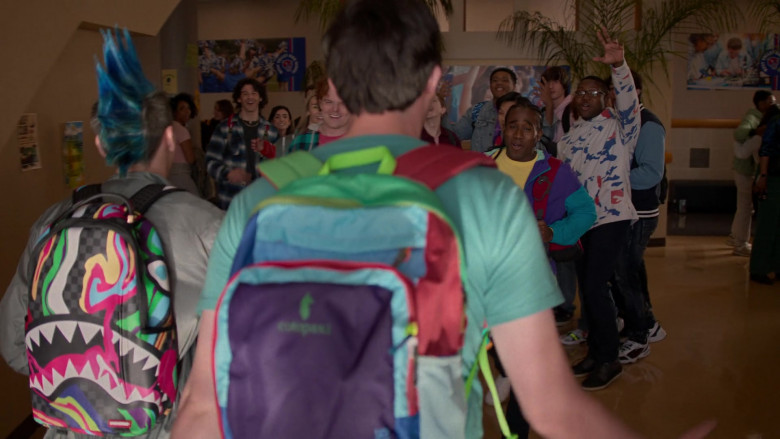 Cotopaxi Backpack in Cobra Kai S06 E01 "Peacetime in the Valley" (2024) - 543001