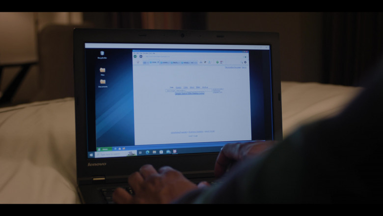 Lenovo Laptop and Microsoft Windows OS in The Emperor of Ocean Park S01E01 "Chapter One" (2024) - 540992