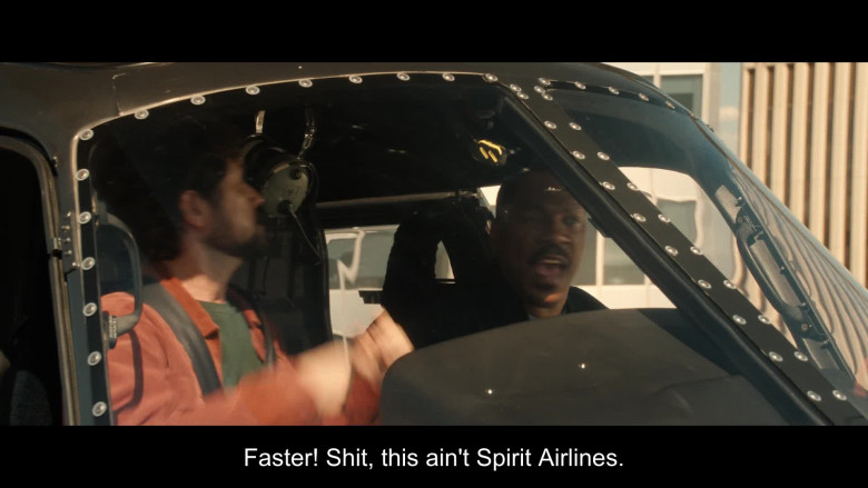 Spirit Airlines (Verbal) in Beverly Hills Cop: Axel F (2024) - 536891