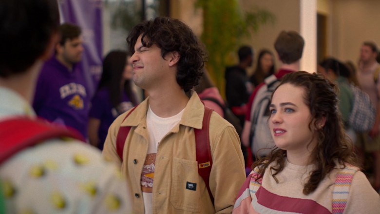 Vans Shirt and Fjallraven Backpack in Cobra Kai S06E02 "The Prize" (2024) - 543102