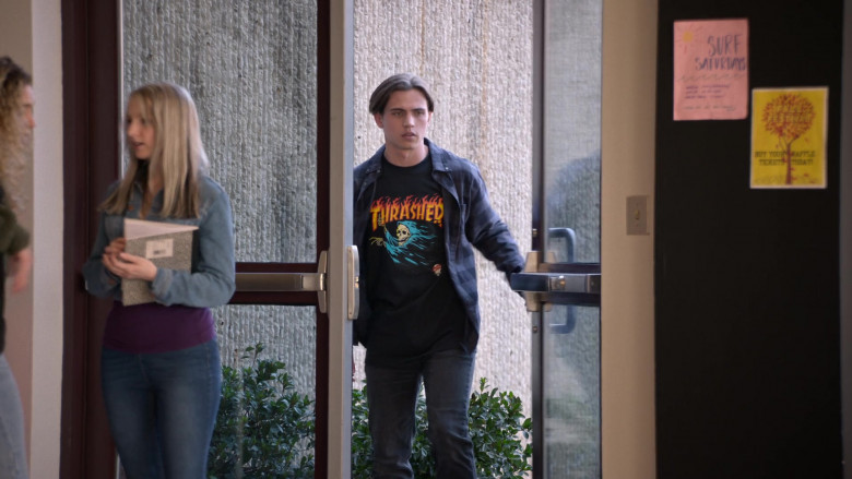 Thrasher T-Shirt in Cobra Kai S06E05 "Best of the Best" (2024) - 543224