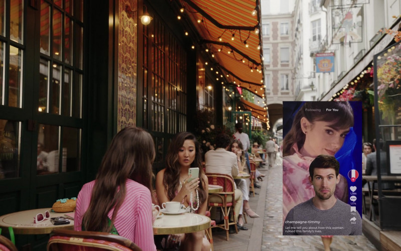 #054 – ProductPlacementBlog.com – Emily in Paris Season 4 Episode 1 – Product Placement Tracking (Timecode – 00h 00m 53s)