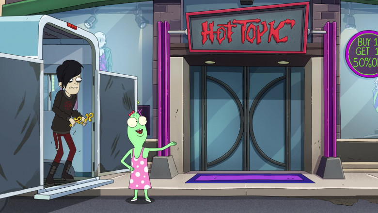 Hot Topic Store in Solar Opposites S05E05 (2024) - 551598