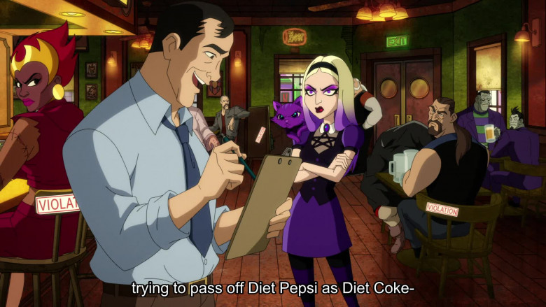 Diet Pepsi and Diet Coke (Verbal) in Kite Man Hell Yeah S01E05 (2024) - 549417