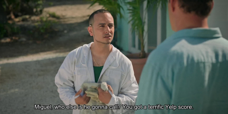 Yelp (Verbal) in Bad Monkey S01E01 (2024) - 552200