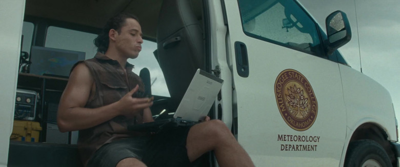 Chevrolet Express Car and Panasonic Laptop (Scene 8) in Twisters (2024) - 551257