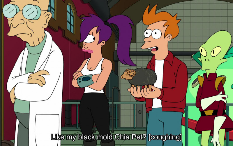 #20 – ProductPlacementBlog.com – Futurama S12E08 (2024) – Verbal Product Placement Tracking (Timecode – 00h 17m 00s)