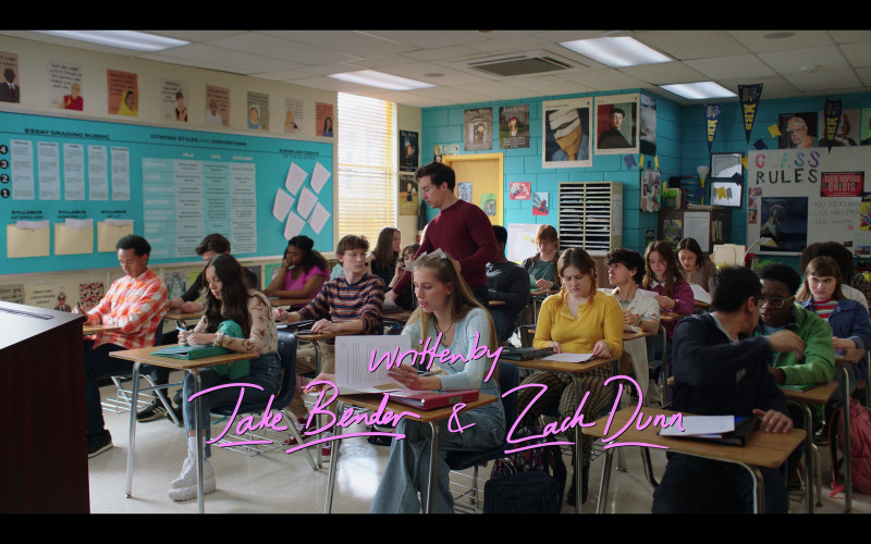 #095 – ProductPlacementBlog.com – English Teacher S01E06 (2024) – Product Placement Tracking (Timecode – 00h 01m 34s)