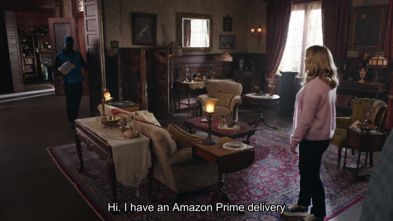 Amazon Prime (Verbal) in Ghosts S04E02 "Sam's Dad" (2024) - 601526