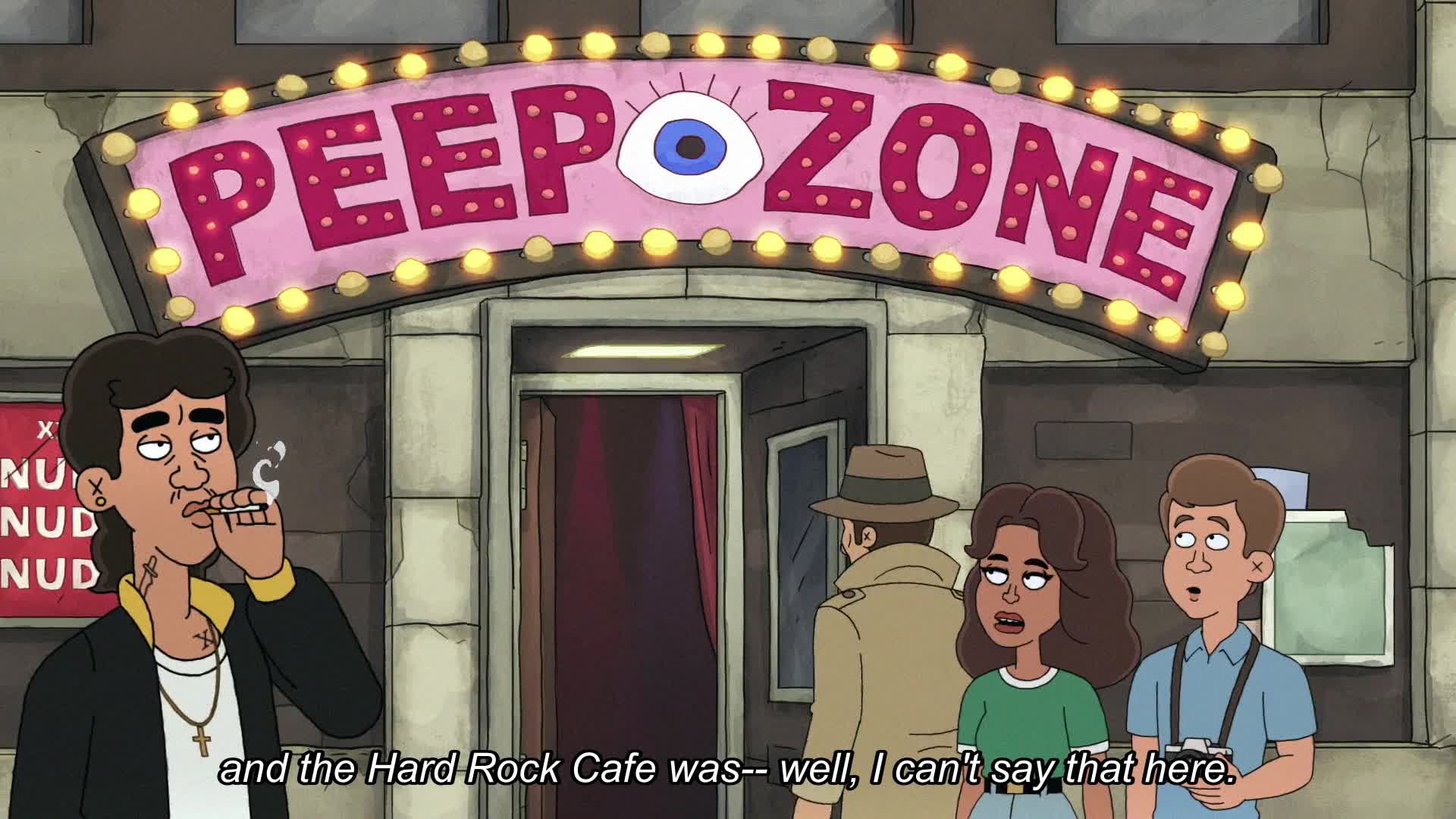 Hard Rock Cafe (Verbal) In Everybody Still Hates Chris S01E10