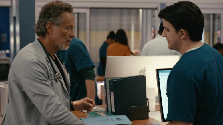 Apple Monitors in Chicago Med S10E03 "Trust Fall" (2024) - 586204