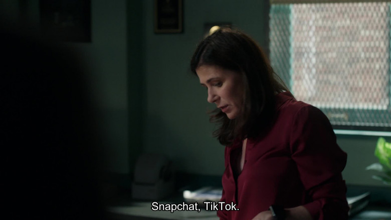 Snapchat and TikTok (Verbal) in Law and Order S24E02 "The Perfect Man" (2024) - 589014