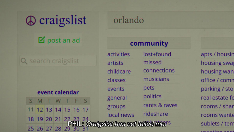 Craigslist (Verbal) in It's Florida, Man S01E01 "Toes" (2024) - 597438