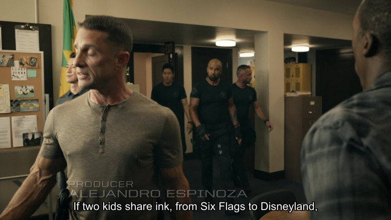 Six Flags and Disneyland (Verbal) in S.W.A.T. S08E02 "Gang Unit" (2024) - 602975