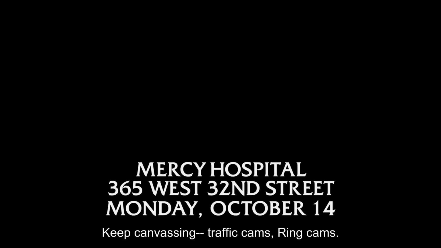 Ring (Verbal) In Law & Order Special Victims Unit S26E03 "Divide And