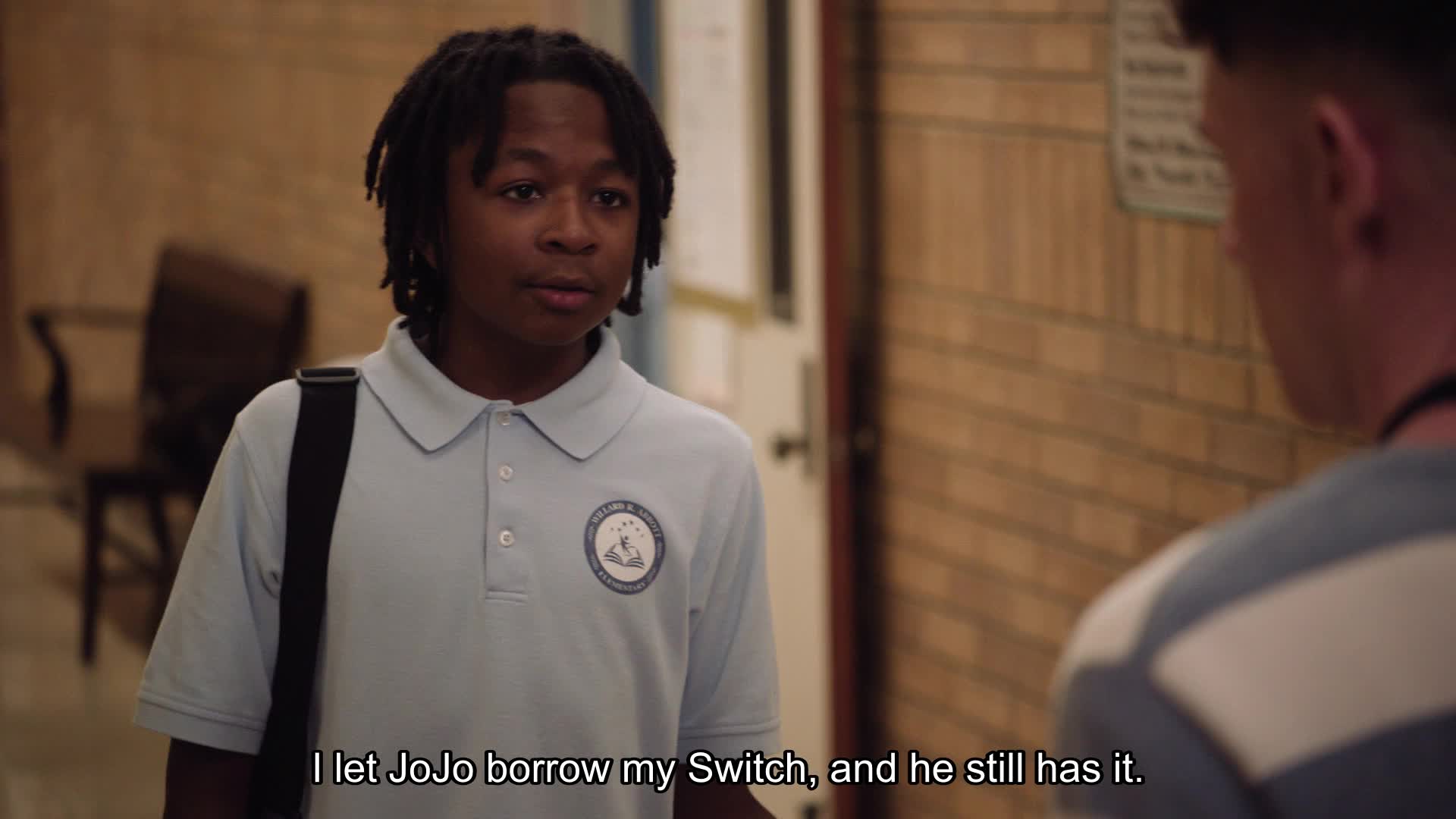 Nintendo Switch (Verbal) In Abbott Elementary S04E02 "Ringworm" (2024)