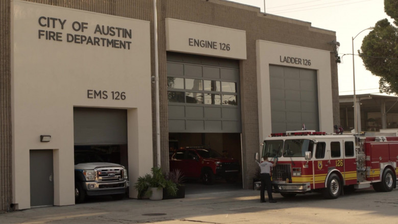 Chevrolet Red Car in 9-1-1 Lone Star S05E08 "The Quiet Ones" (2024) - 624453