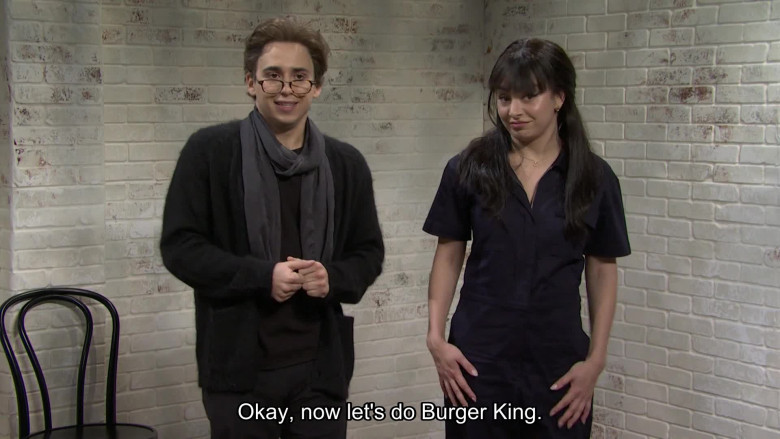 Burger King (Verbal) in Saturday Night Live S50E07 "Charli XCX" (2024) - 623418