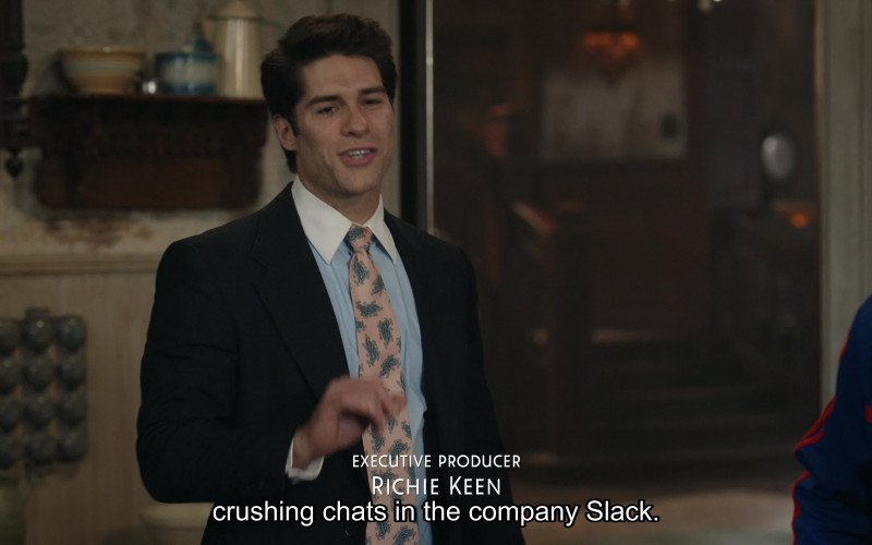 #144 – ProductPlacementBlog.com – Ghosts S04E04 (2024) – Verbal Product Placement Tracking (Timecode – 00h 02m 16s)