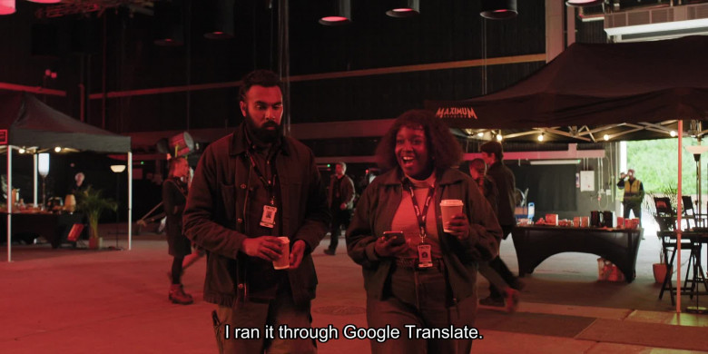 Google Translate (Verbal) in The Franchise S01E08 "Scene 117 - The Death of Eye" (2024) - 630475