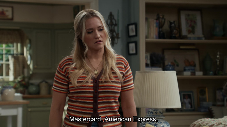 Mastercard, American Express (Verbal) in Georgie & Mandy's First Marriage S01E03 "Secrets, Lies and a Chunk of Change" (2024) - 606838