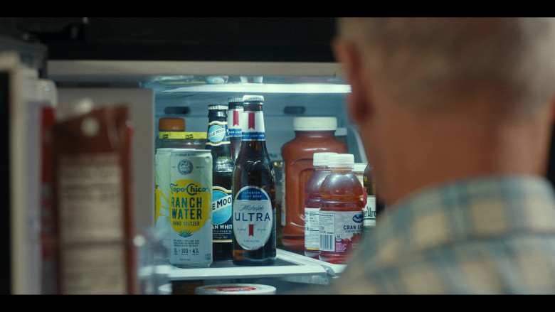 Mt. Olive, Topo Chico Ranch Water Hard Seltzer, Blue Moon Beer, Michelob Ultra, Ocean Spray Juice in Landman S01E02 "Dreamers and Losers" (2024) - 622983