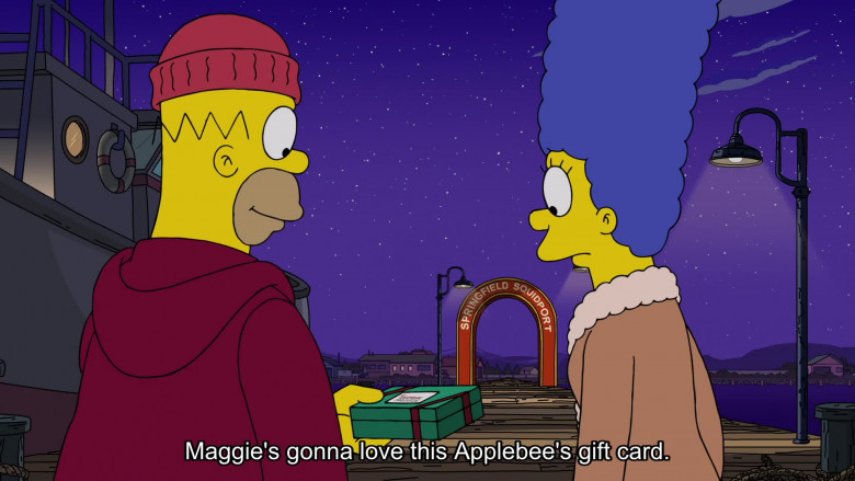 Applebee's Gift Card (Verbal) in The Simpsons  S36E10 Christmas Special "O C'mon All Ye Faithful" (2024) - 657821